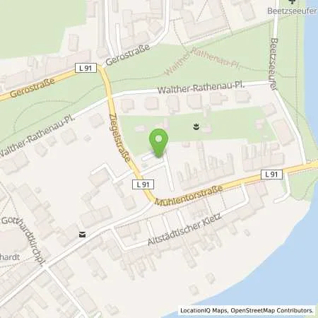 Standortübersicht der Tankstelle StWB Stadtwerke Brandenburg an der Havel GmbH & Co.KG in 14776 Brandenburg