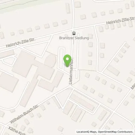 Standortübersicht der Tankstelle Stadtwerke Forst GmbH in 03042 Cottbus