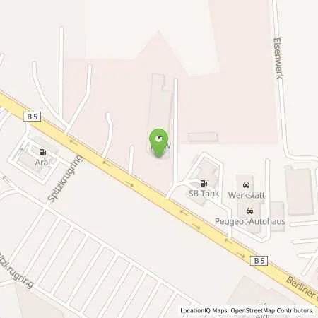 Standortübersicht der Tankstelle Autohaus Bothe OHG in 15234 Frankfurt/Oder