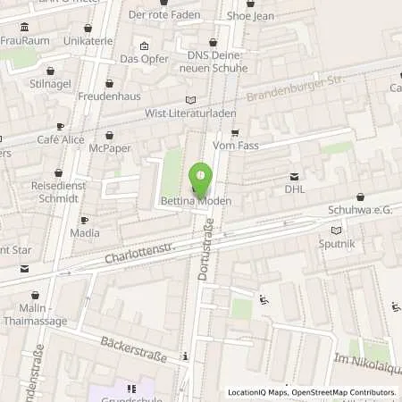 Standortübersicht der Tankstelle Energie und Wasser Potsdam GmbH in 14467 Potsdam