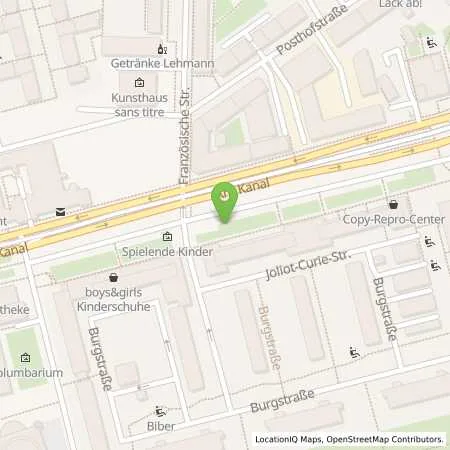 Standortübersicht der Tankstelle Energie und Wasser Potsdam GmbH in 14467 Potsdam