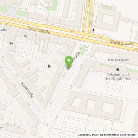 Standortübersicht der Tankstelle Energie und Wasser Potsdam GmbH in 14467 Potsdam