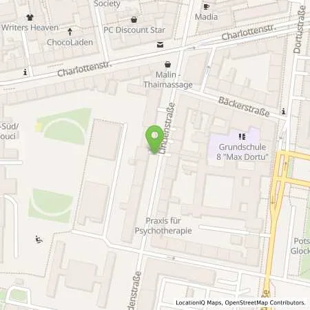 Standortübersicht der Tankstelle Energie und Wasser Potsdam GmbH in 14467 Potsdam