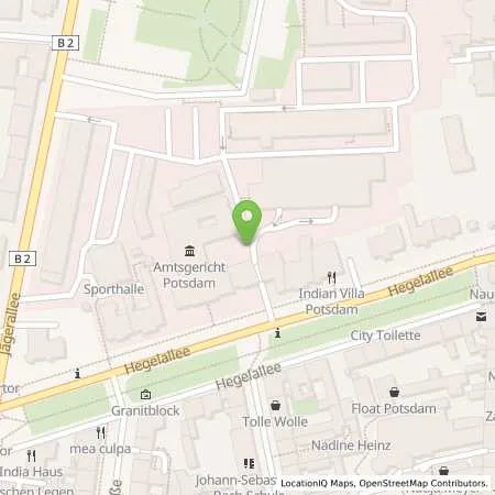 Standortübersicht der Tankstelle Park One GmbH in 14467 Potsdam