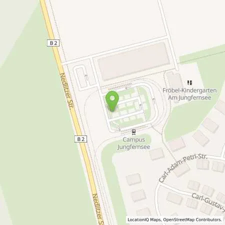 Standortübersicht der Tankstelle Energie und Wasser Potsdam GmbH in 14469 Potsdam