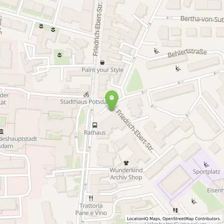 Standortübersicht der Tankstelle Energie und Wasser Potsdam GmbH in 14469 Potsdam