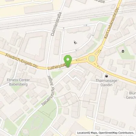 Standortübersicht der Tankstelle Energie und Wasser Potsdam GmbH in 14482 Potsdam