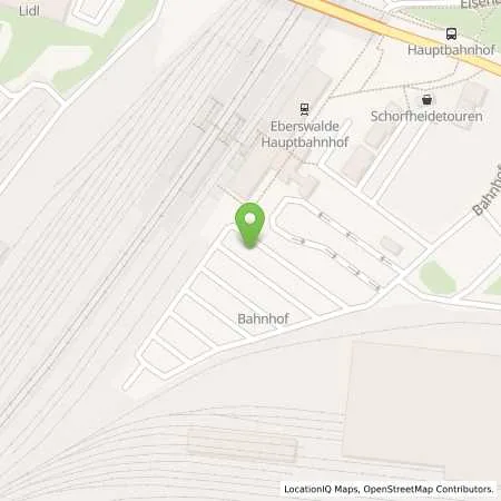 Standortübersicht der Tankstelle Barnimer Energiebeteiligungsgesellschaft mbH (BEBG) in 16225 Eberswalde