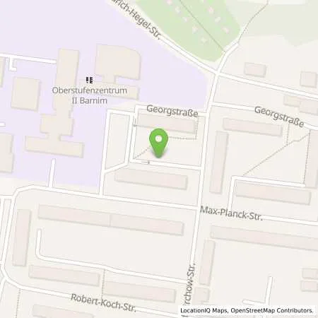 Standortübersicht der Tankstelle Barnimer Energiebeteiligungsgesellschaft mbH (BEBG) in 16225 Eberswalde