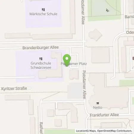 Standortübersicht der Tankstelle Barnimer Energiebeteiligungsgesellschaft mbH (BEBG) in 16227 Eberswalde