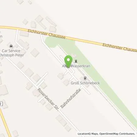 Standortübersicht der Tankstelle Charge-ON in 16244 Schorfheide