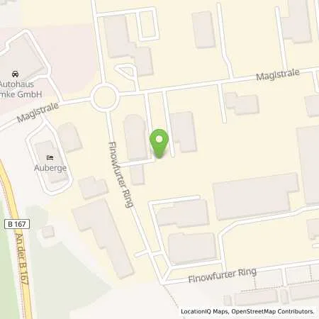 Standortübersicht der Tankstelle Knaack GmbH in 16244 Schorfheide