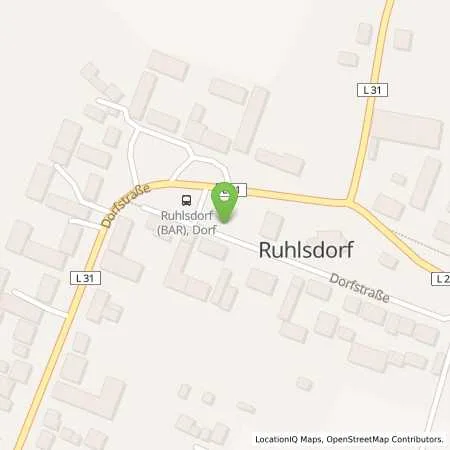 Standortübersicht der Tankstelle Barnimer Energiebeteiligungsgesellschaft mbH (BEBG) in 16348 Marienwerder (Ruhlsdorf)