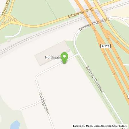 Standortübersicht der Tankstelle GOLDBECK Parking Services GmbH in 12529 Schönefeld