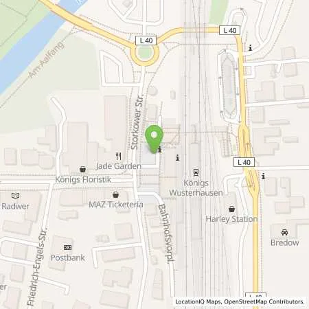 Standortübersicht der Tankstelle Charge-ON in 15711 Königs (Wusterhausen)