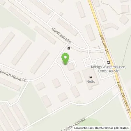 Standortübersicht der Tankstelle Charge-ON in 15711 Königs Wusterhausen