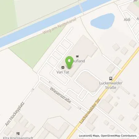 Standortübersicht der Tankstelle Kaufland Dienstleistung GmbH & Co. KG in 15711 Königs Wusterhausen