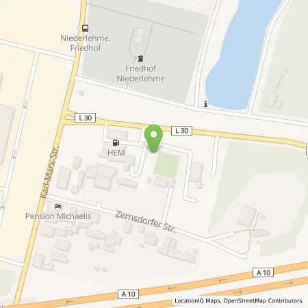 Standortübersicht der Tankstelle Allego GmbH in 15713 Königs (Wusterhausen)