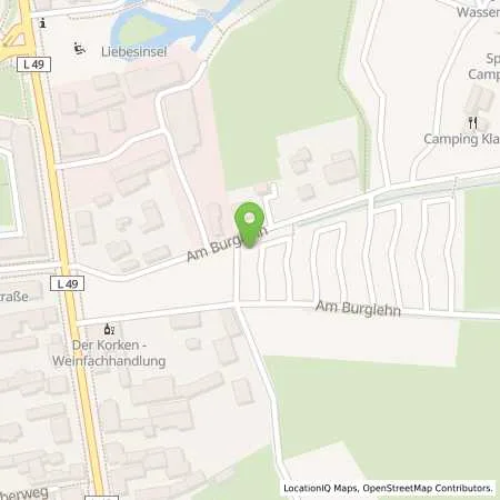 Standortübersicht der Tankstelle Stadt Lübben (Spreewald) in 15907 Lübben (Spreewald)