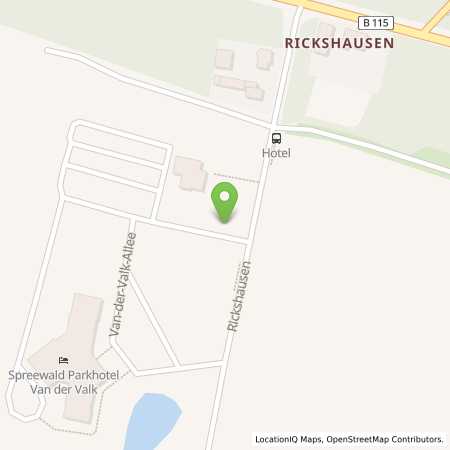 Standortübersicht der Strom (Elektro) Tankstelle: Fastned Deutschland GmbH & Co. KG in 15910, Bersteland
