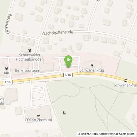 Standortübersicht der Tankstelle EMB Energie Mark Brnadenburg GmbH in 14621 Schönwalde-Glien