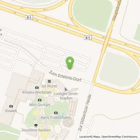 Standortübersicht der Tankstelle Allego GmbH in 14641 Wustermark