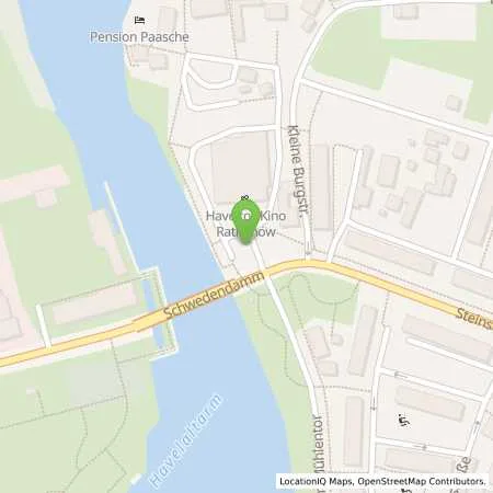 Standortübersicht der Tankstelle Rathenower Wärmeversorgung GmbH in 14712 Rathenow
