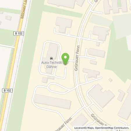 Standortübersicht der Tankstelle Auto-Technik Dähne GmbH in 14712 Rathenow
