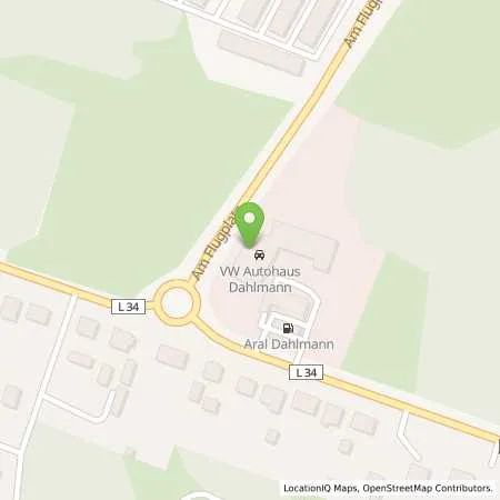 Standortübersicht der Tankstelle EWE Go GmbH in 15344 Strausberg