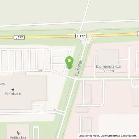 Standortübersicht der Tankstelle Pfalzwerke AG in 16727 Velten