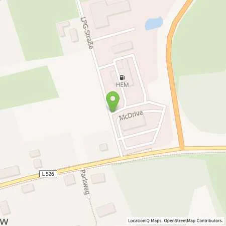 Standortübersicht der Tankstelle Allego GmbH in 03222 Lübbenau