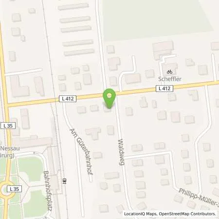 Standortübersicht der Tankstelle Privatperson in 15526 Bad Saarow