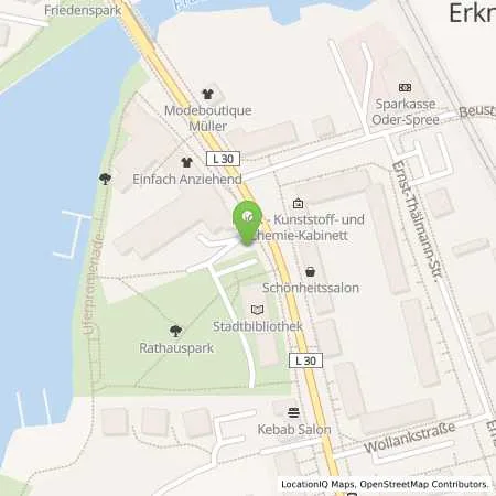 Standortübersicht der Tankstelle Charge-ON in 15537 Erkner