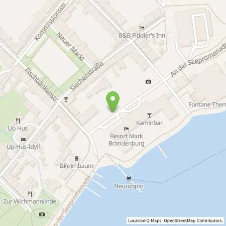 Standortübersicht der Tankstelle Stadtwerke Neuruppin GmbH in 16816 Neuruppin