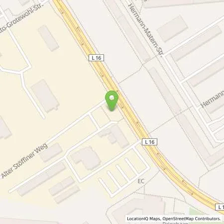 Standortübersicht der Tankstelle Stadtwerke Neuruppin GmbH in 16816 Neuruppin