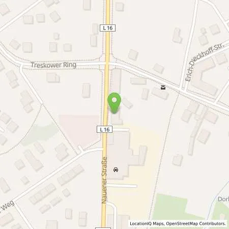 Standortübersicht der Tankstelle Stadtwerke Neuruppin GmbH in 16816 Neuruppin