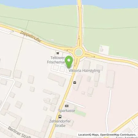 Standortübersicht der Tankstelle Charge-ON in 14513 Teltow