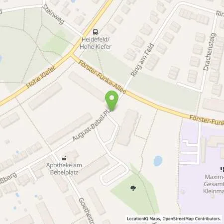 Standortübersicht der Tankstelle EMB Energie Mark Brnadenburg GmbH in 14532 Kleinmachnow