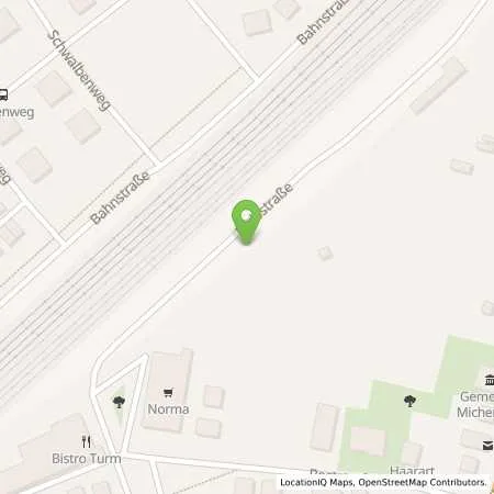 Standortübersicht der Tankstelle EMB Energie Mark Brnadenburg GmbH in 14552 Michendorf