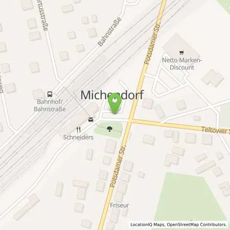 Standortübersicht der Tankstelle EnergieArchitektur GmbH in 14552 Michendorf