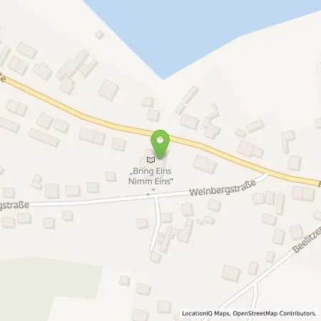 Standortübersicht der Tankstelle EnergieArchitektur GmbH in 14554 Sedinner See