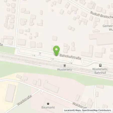 Standortübersicht der Tankstelle EnergieArchitektur GmbH in 14789 Wusterwitz