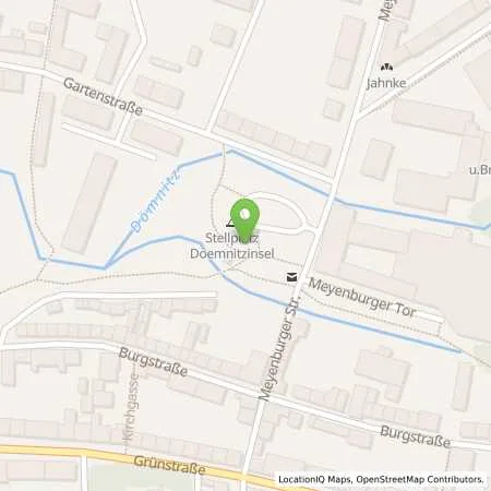 Standortübersicht der Tankstelle Stadtwerke Pritzwalk GmbH in 16928 Pritzwalk