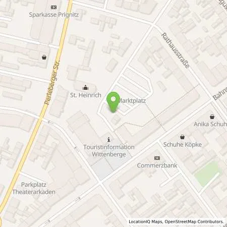 Standortübersicht der Tankstelle Stadtwerke Wittenberge GmbH in 19322 Wittenberge