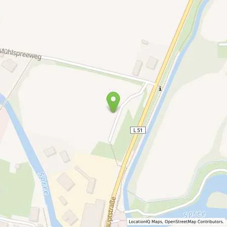 Standortübersicht der Tankstelle envia Mitteldeutsche Energie AG in 03096 Burg