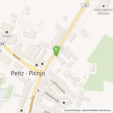 Standortübersicht der Strom (Elektro) Tankstelle: SMATRICS GmbH & Co KG in 03185, Peitz