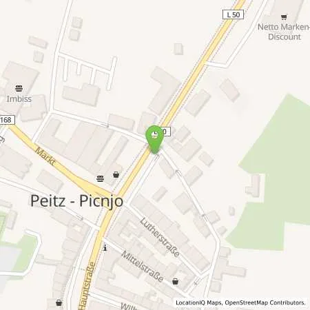 Standortübersicht der Tankstelle SMATRICS GmbH & Co KG in 03185 Peitz