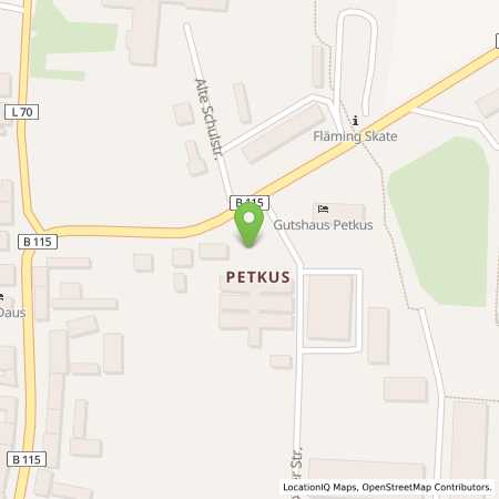 Standortübersicht der Strom (Elektro) Tankstelle: Charge-ON in 14913, Petkus