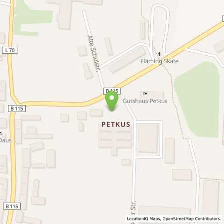 Standortübersicht der Tankstelle Charge-ON in 14913 Petkus