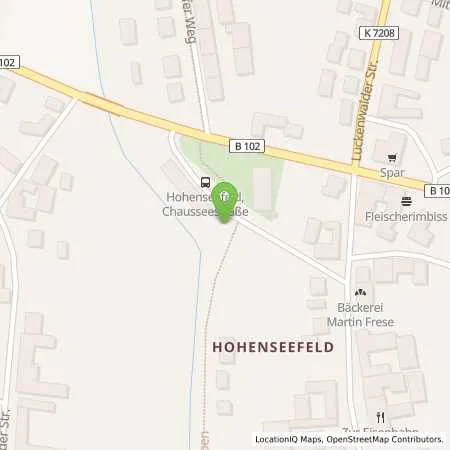 Standortübersicht der Tankstelle Gemeinde Niederer Fläming in 14913 Niederer Fläming (Hohenseefeld)